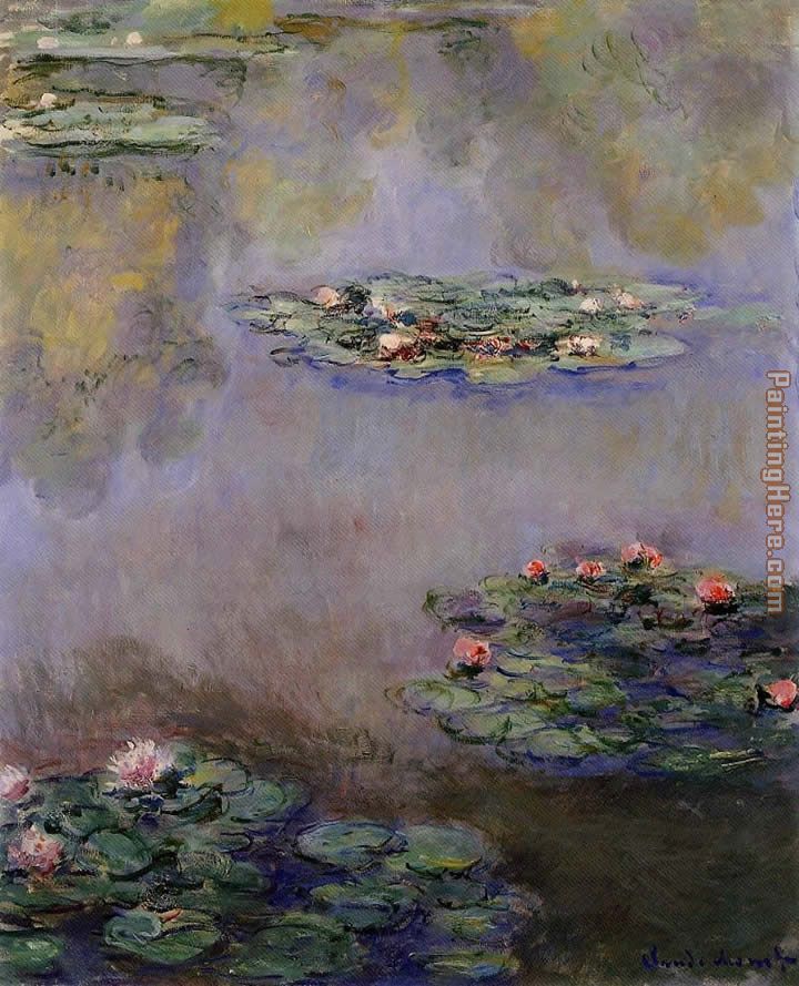 Water-Lilies 03 painting - Claude Monet Water-Lilies 03 art painting